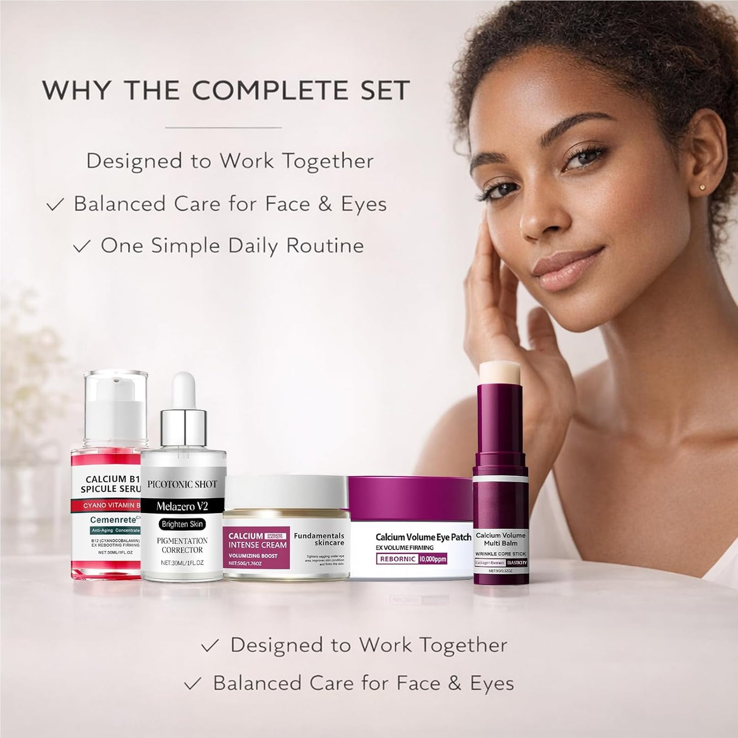 Calcium Glow Skin Set