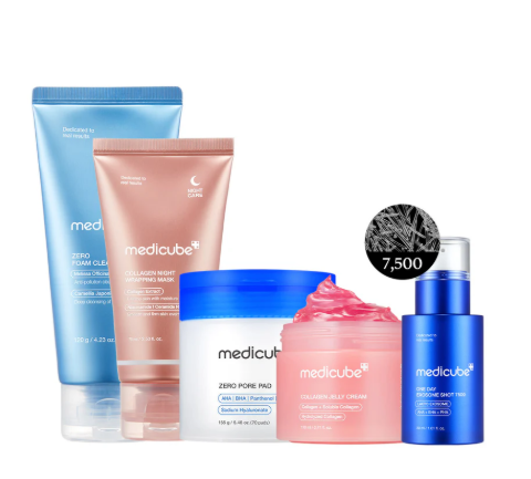 [MEDICUBE] Affordable Glass Glow 7-Day Skincare Set 5