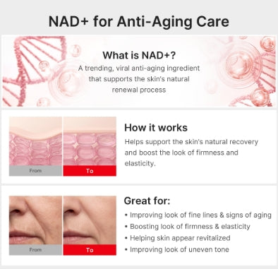 [MEDICUBE] NAD+ EGF Firming Serum | NAD+, EGF, Collagen Anti-aging, Plumping, Skin Elasticity & Firmness