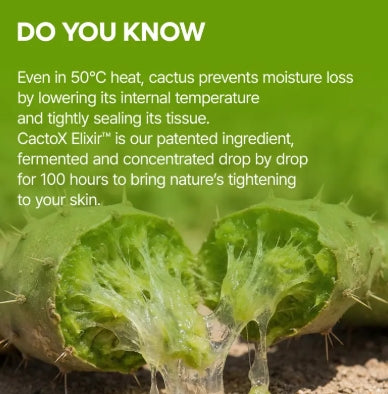 CACTOX V-LIFTING MEWING BAND with Cactus Cooling Reduce Puffiness & Pore Tightening for Visible Pore Care Skin Repair