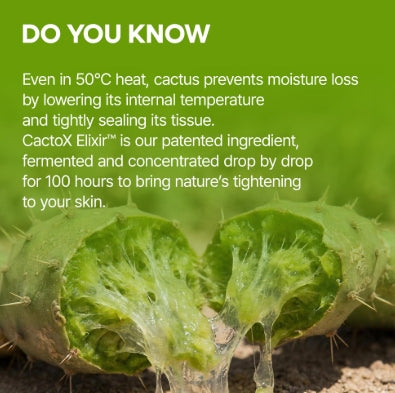 CACTOX V-LIFTING MEWING BAND with Cactus Cooling Reduce Puffiness & Pore Tightening for Visible Pore Care Skin Repair