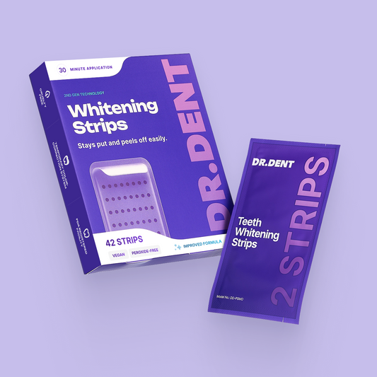 Purple Glow Smile Whitening Strips