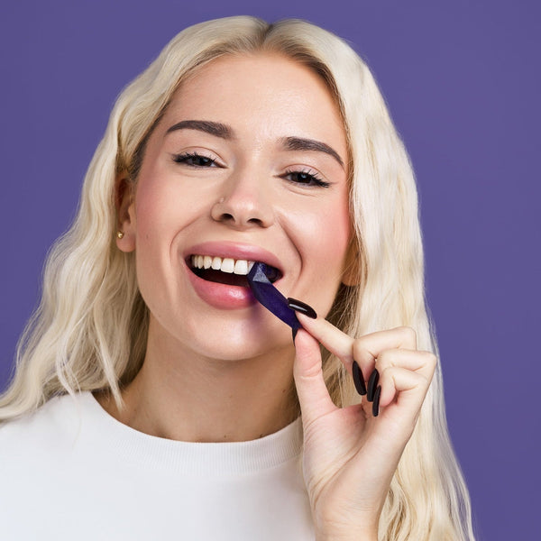 Purple Glow Smile Whitening Strips