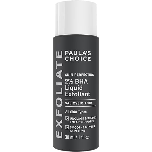 Paula's Choice SKIN PERFECTING 2% BHA Liquid Exfoliant with Salicylic Acid, Facial Polish for Pores, Wrinkles & Fine